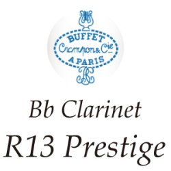 画像1: Buffet Crampon/B♭クラリネット/R13 Prestige