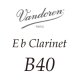 Vandoren/マウスピース/E♭クラリネット用/B40