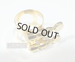 画像2: 中古委託品/SELMER/リガチャー/ソプラノサックス用/ラバー用/GP/olg191