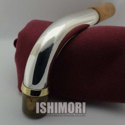 画像1: 中古委託品/YANAGISAWA/ネック/バリトンサックス用/Solod Silver/onk054