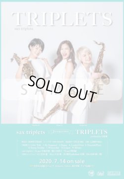 画像3: 【数量限定】sax triplets/TRIPLETS発売記念オリジナル長袖Tシャツ