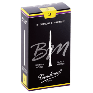 【生産終了・在庫限り】Vandoren/リードB♭クラリネット用/ブラックマスター
