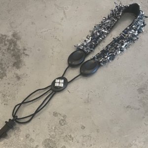 画像: MORE SHINES/ストラップ/アルトサックス用/Fringe Blue Tweed