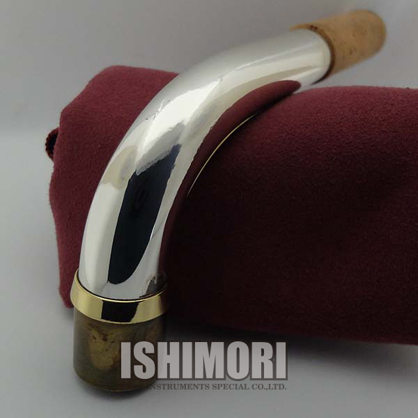 画像1: 中古委託品/YANAGISAWA/ネック/バリトンサックス用/Solod Silver/onk054